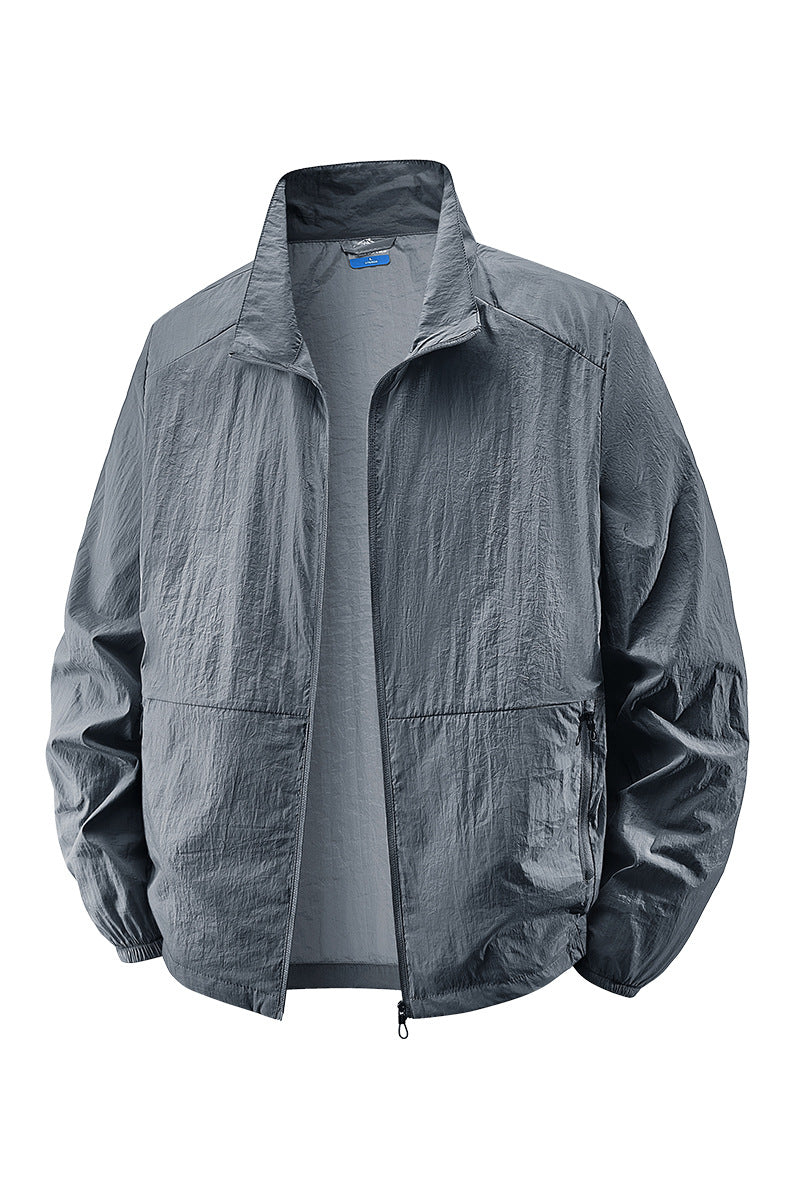 Herren Leichte Windbreaker Jacke Echo Archiv