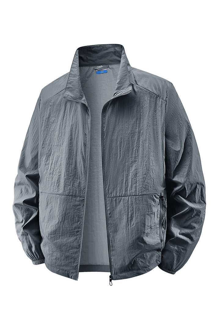 Herren Leichte Windbreaker Jacke Echo Archiv