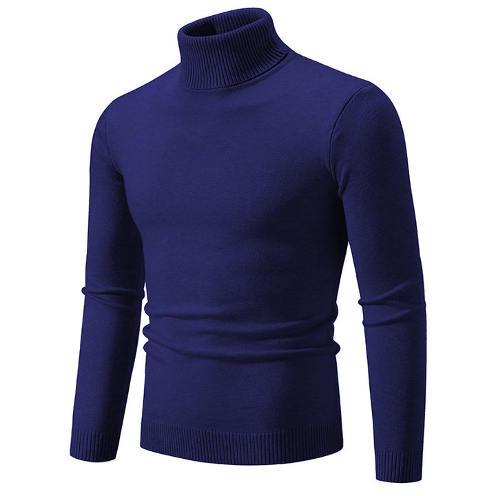 Herren nan Slim-Fit Rollkragenpullover aus Feinstrick mit geripptem Stehkragen und elastischem Bund Echo Archiv