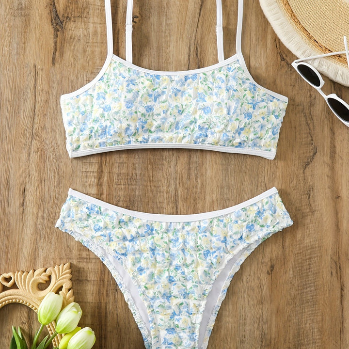 Damen Bikini-Set mit elegantem Blumendesign Echo Archiv