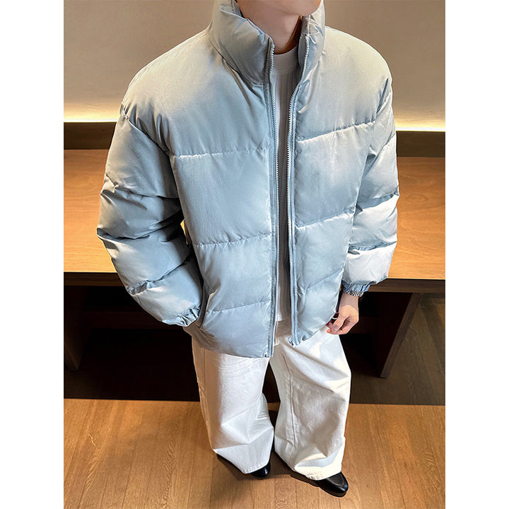 Unisex nan wattierte Steppjacke mit Stehkragen, zwei Taschen und elastischen Bündchen Echo Archiv