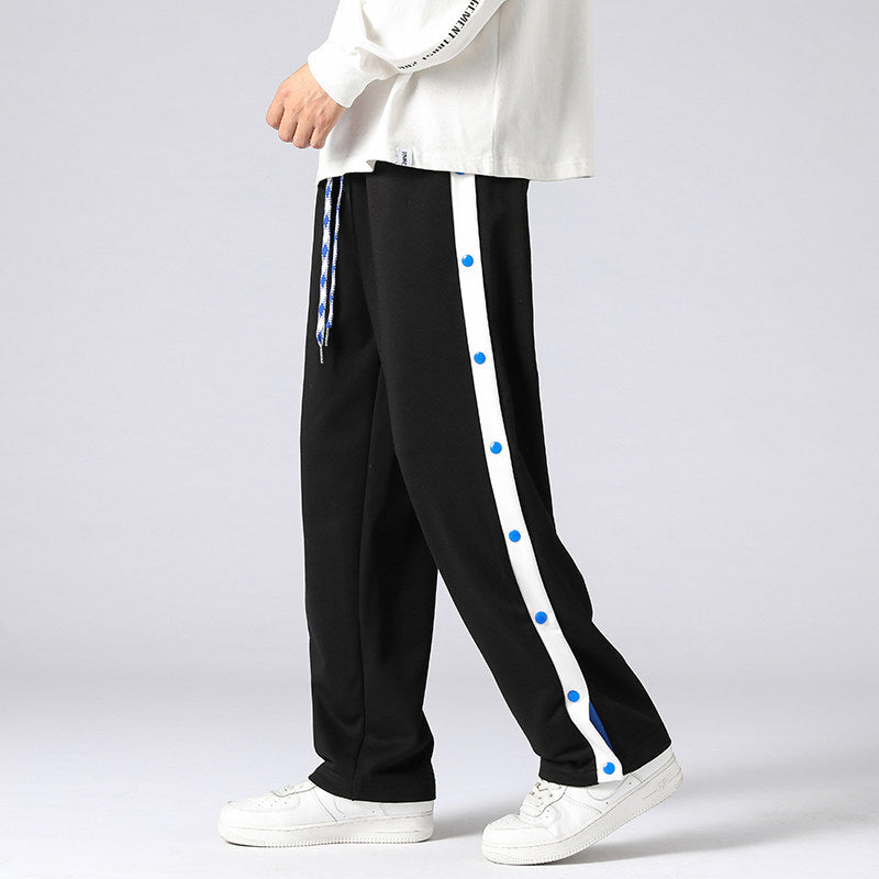 Herren Relaxed-Fit Sweathose mit seitlicher Druckknopfleiste und teilbarer Beinöffnung Echo Archiv