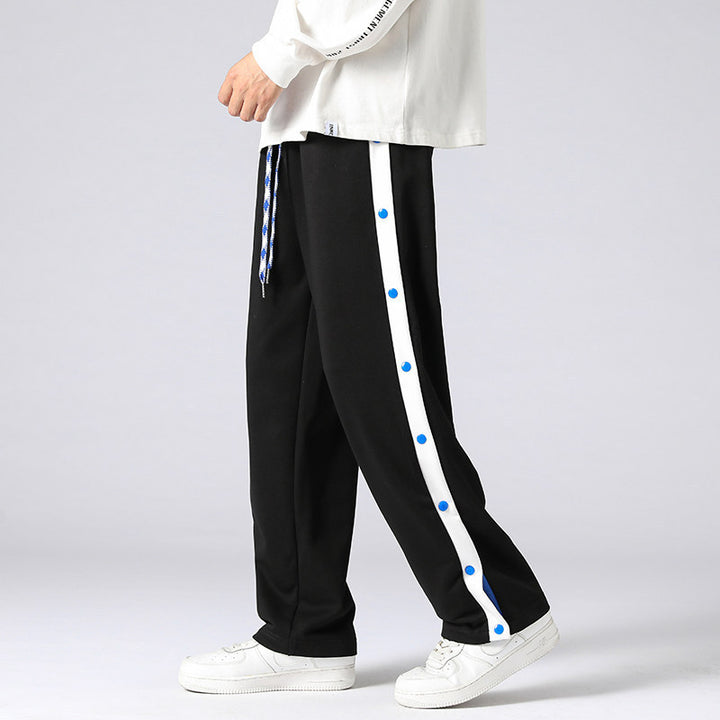 Herren Relaxed-Fit Sweathose mit seitlicher Druckknopfleiste und teilbarer Beinöffnung Echo Archiv