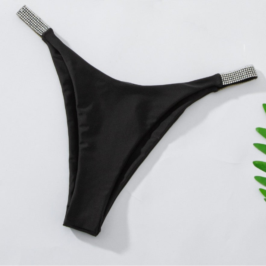 Damen Bikini-Unterteil mit funkelnden Strassdetails Echo Archiv