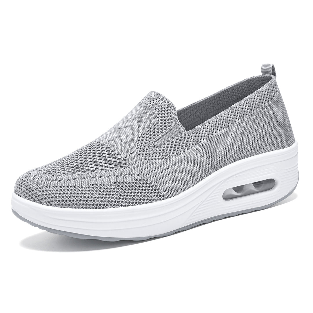 Damen nan gestrickter Schlupfsneaker mit Luftpolster-Dämpfung und ergonomischer Komfortsohle Echo Archiv