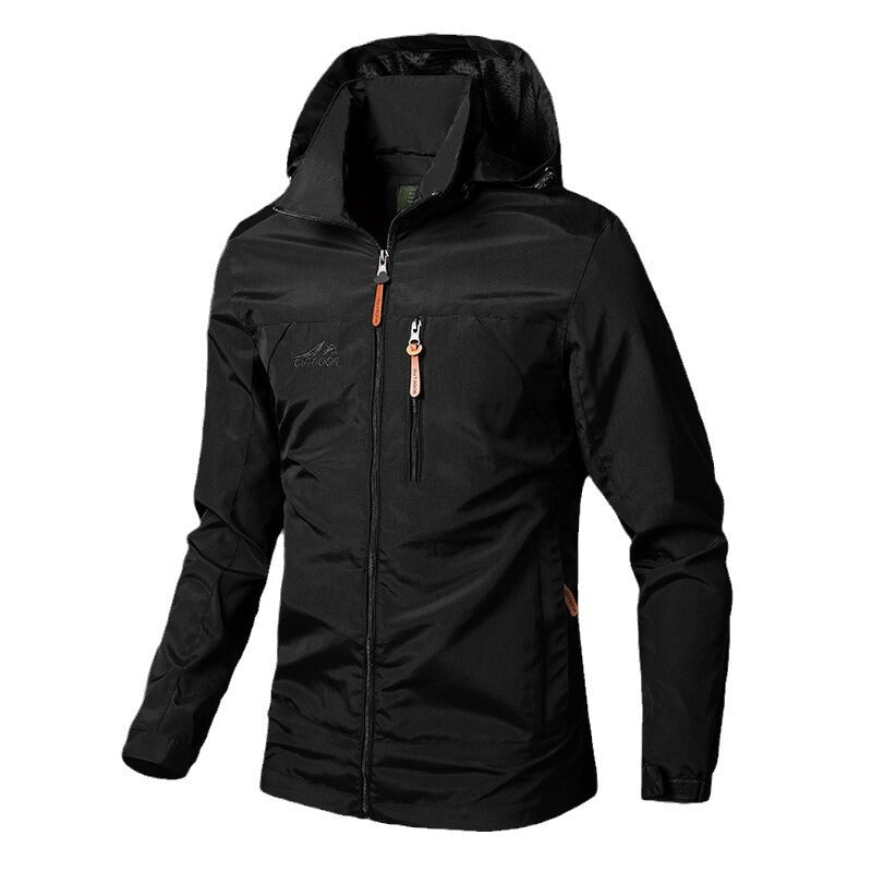 Herren leichte temperaturregulierende Jacke Echo Archiv