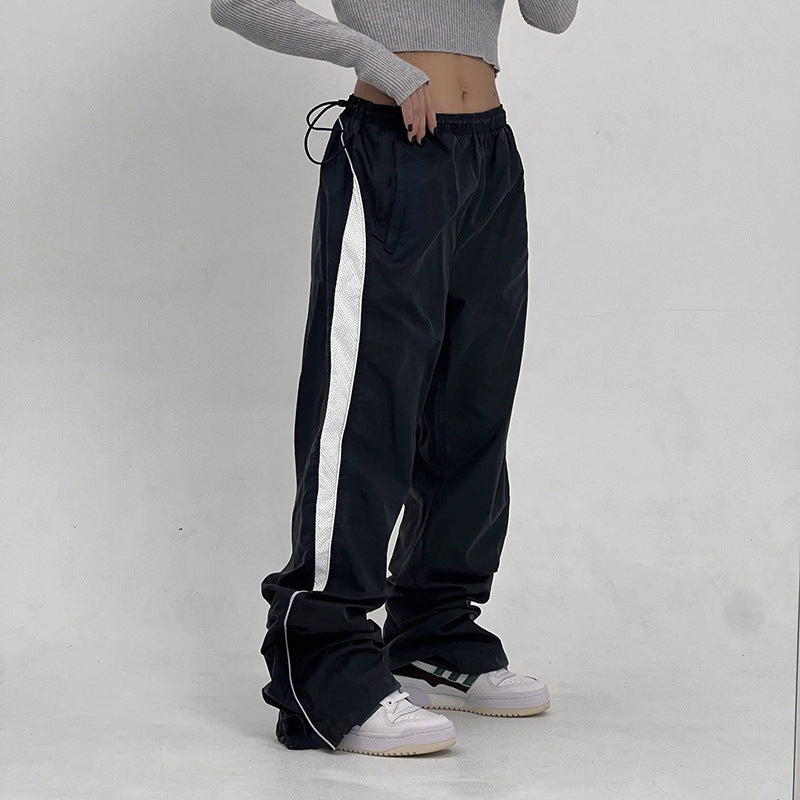 Damen Sportliche Freizeitpants mit Netzdetails Echo Archiv