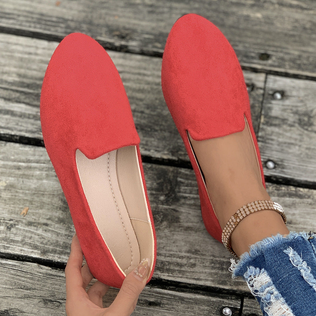 Damen Bequeme Slipper Im Eleganten Design mit Weicher Oberflächenstruktur Echoarchiv