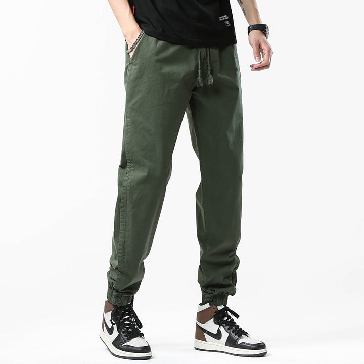Herren Utility-Joggerhose mit Tunnelzug, elastischen Knöchelbündchen und entspanntem Schnitt Echo Archiv