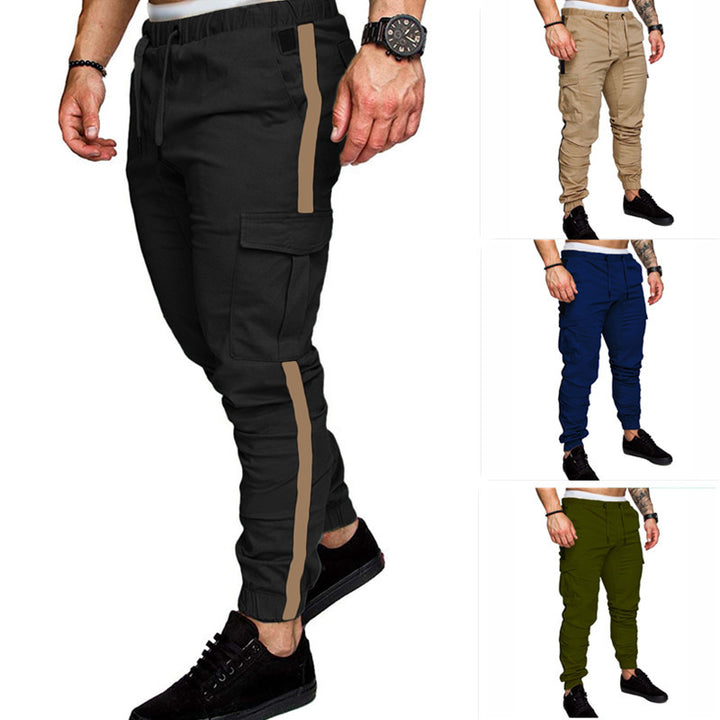 Herren Cargo-Jogginghose mit elastischem Bund und praktischen Taschen Echoarchiv