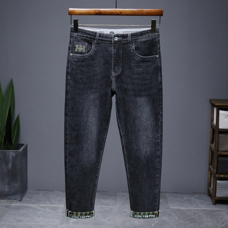 Damen Modische Hochtaillierte Jeans Echoarchiv