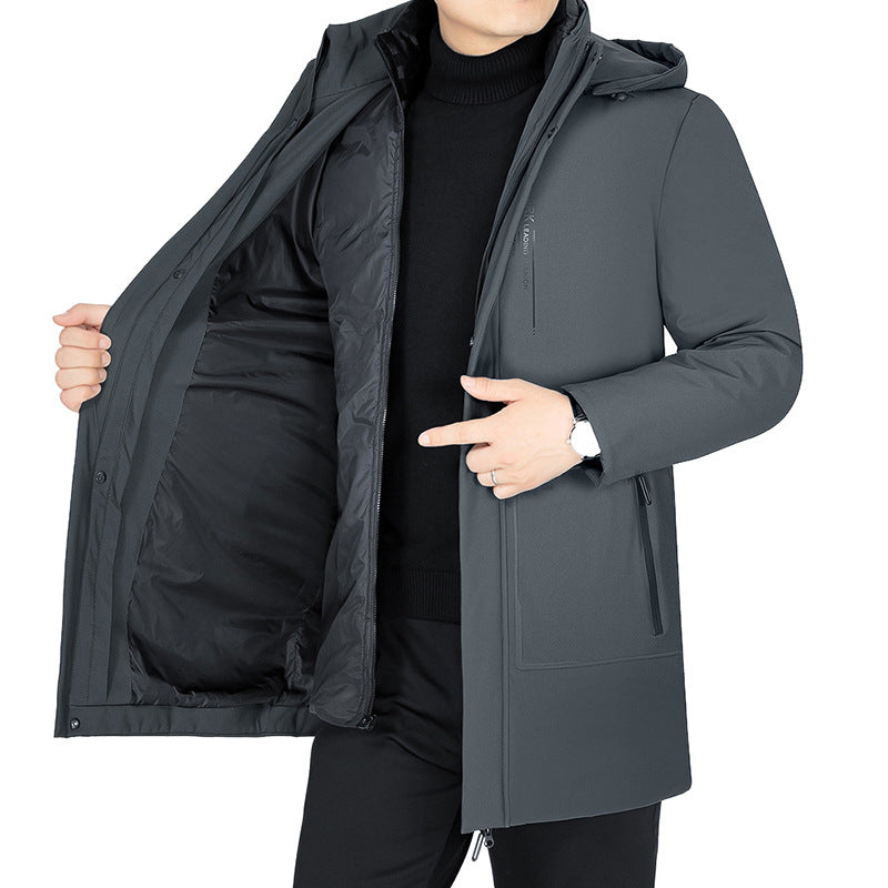 Mann Winterjacke Wasserdicht mit Kapuze Echoarchiv