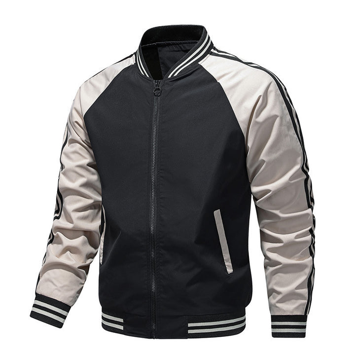 Herren Sportliche Retro-Bomberjacke Echo Archiv
