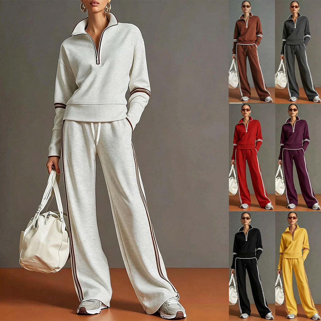Damen Sportliches Oberteil und Hose Set Echo Archiv