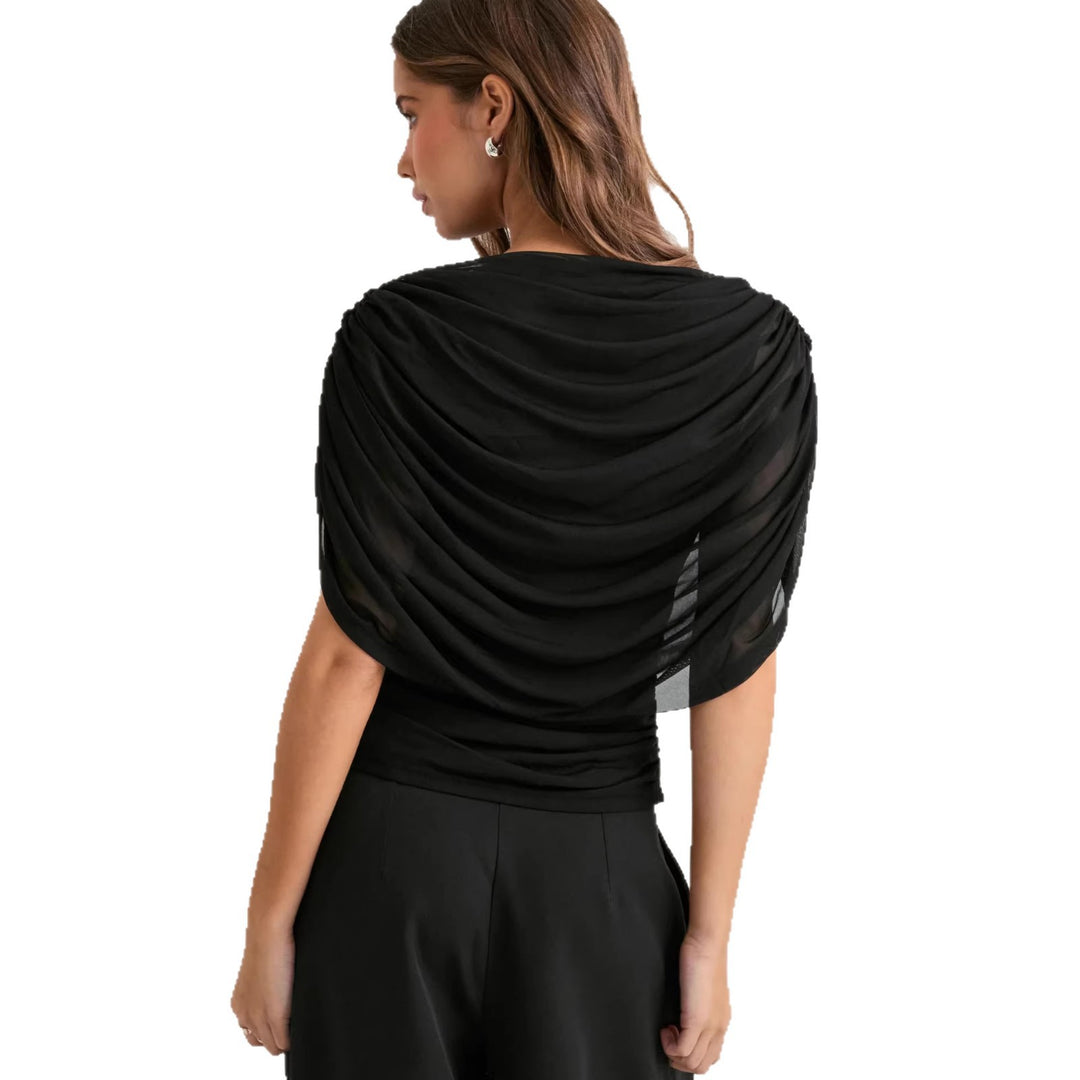 Damen stilvolles Drapiertop Echo Archiv