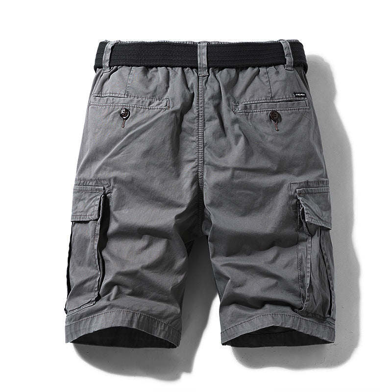 Herren Cargoshorts im urbanen Design mit multifunktionalen Taschen und verstellbarem Bund Echoarchiv
