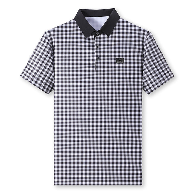 Herren Karomuster Poloshirt Echoarchiv
