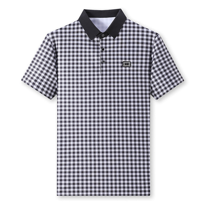 Herren Karomuster Poloshirt Echoarchiv