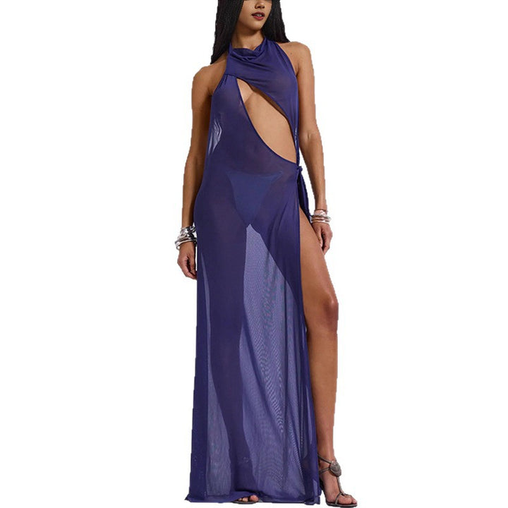 Damen Elegantes Cut-Out Maxikleid Echo Archiv