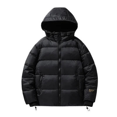 Unisex Wattierte Kapuzenjacke mit Thermo-Isolierung und verstellbarem Saum Echoarchiv