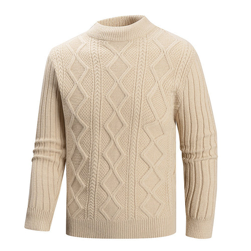 Herren Pullover aus strukturiertem Strickmaterial Echoarchiv