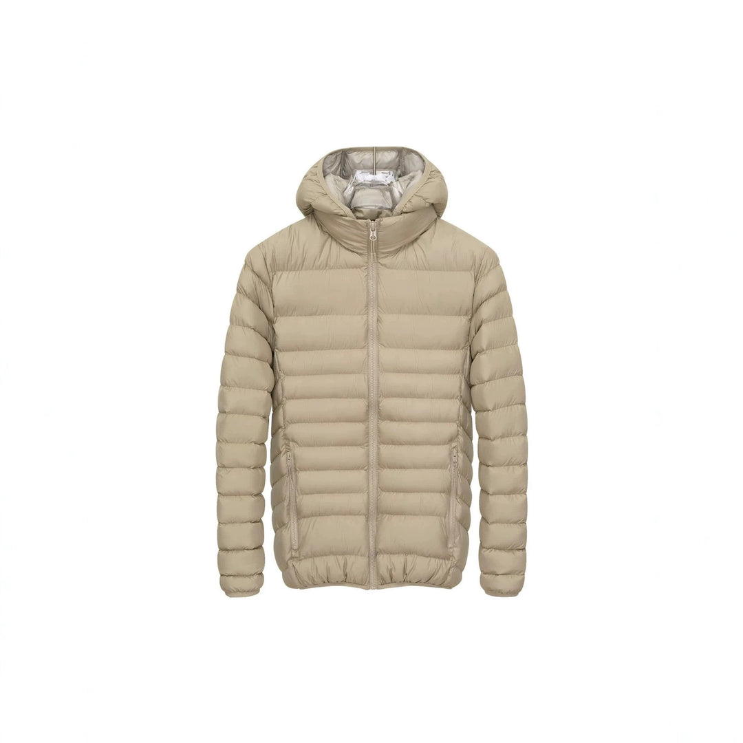 Herren Wärmeisolierte Steppjacke mit Kapuze Echo Archiv