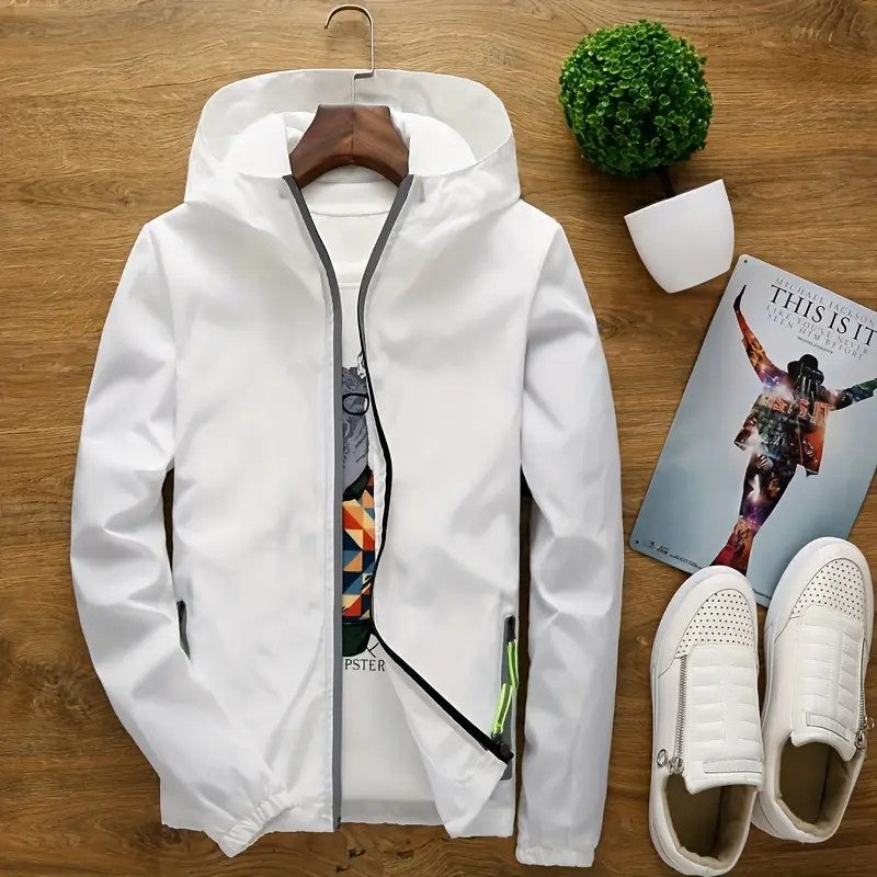 Herren leichte Funktionsjacke mit reflektierenden Details Echoarchiv