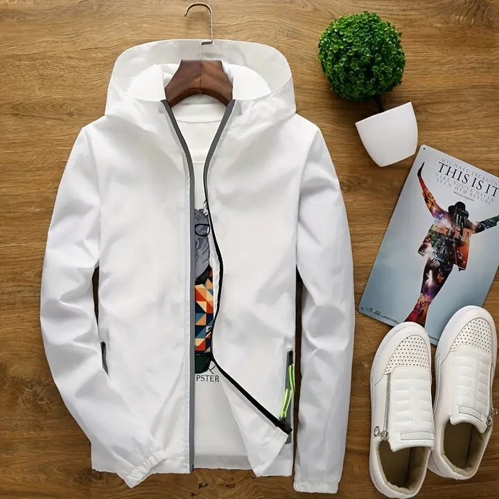 Herren leichte Funktionsjacke mit reflektierenden Details Echoarchiv