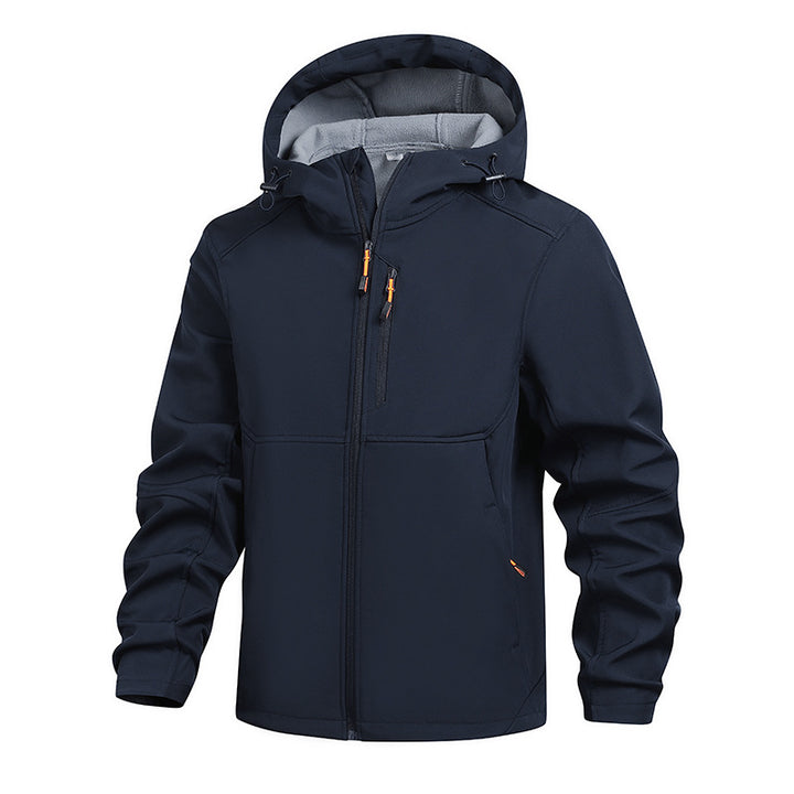 Herren Praktische und Stylische Übergangsjacke mit Kapuze Echo Archiv