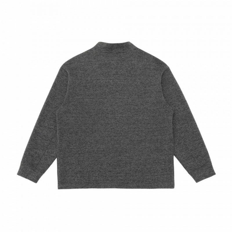 Herren Halbzip-Strickpullover mit Stehkragen, Raglanärmeln und Kontraststeppung Echo Archiv