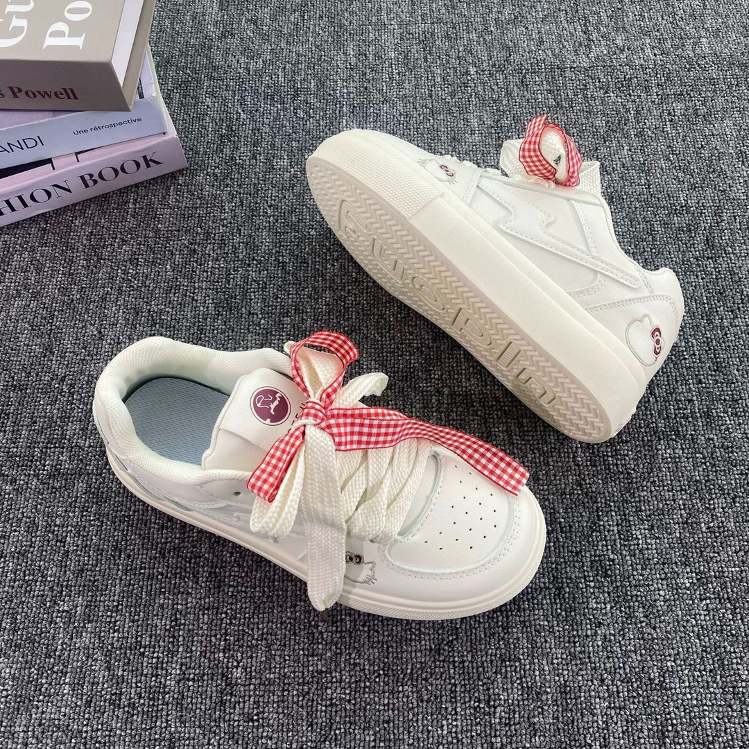 Damen Sneakers mit süßem Tierdesign und flauschigen Details Echo Archiv