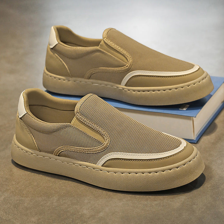 Damen Slip-On Sneakers mit atmungsaktiver Mesh-Oberfläche und rutschfester Sohle Echo Archiv