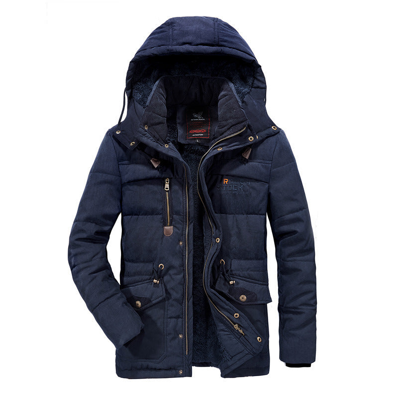 Herren Thermo-Fieldparka mit durchgehendem Teddyfutter und Utility-Taschen Echo Archiv