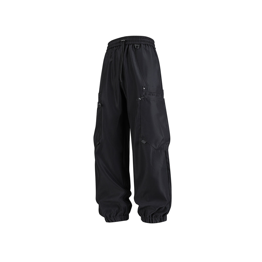Herren Technische Cargo-Jogginghose mit elastischem Tunnelzugbund und multifunktionalen Klapptaschen Echo Archiv