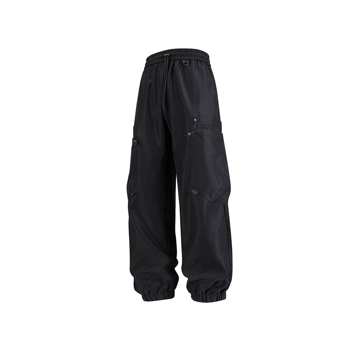 Herren Technische Cargo-Jogginghose mit elastischem Tunnelzugbund und multifunktionalen Klapptaschen Echo Archiv