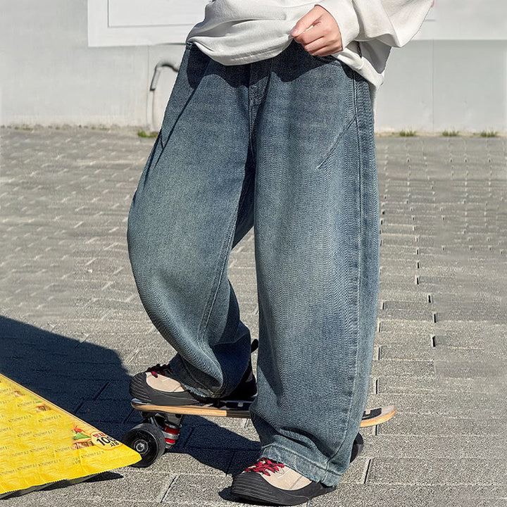 Unisex Baggy-Jeans im Urban-Style Echo Archiv
