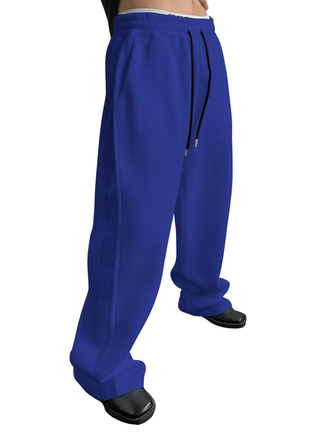 Herren nan lockere Oversize Jogginghose mit elastischem Bund und Kordelzug Echo Archiv