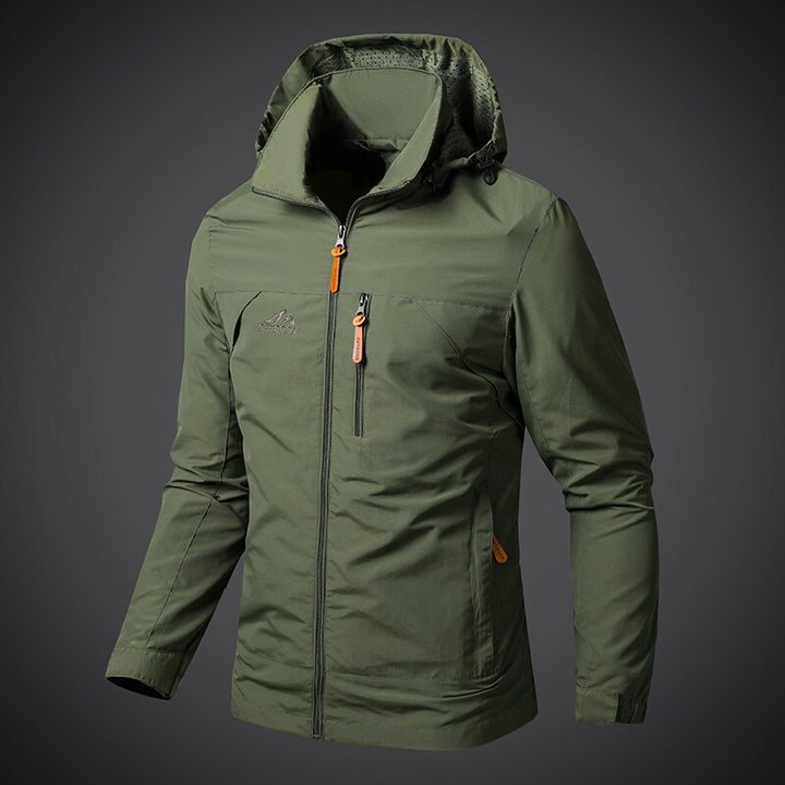 Herren leichte temperaturregulierende Jacke Echo Archiv