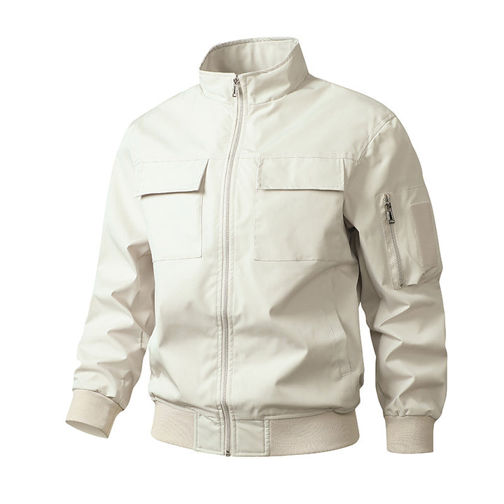 Herren multifunktionale Utility-Jacke mit praktischen Taschen und winddichtem Design Echoarchiv