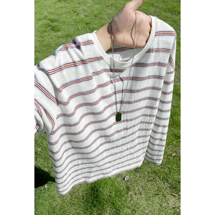 Damen Lässiges Ringelshirt Echo Archiv