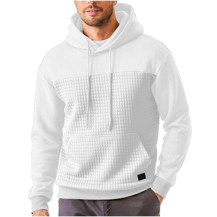 Herren Kapuzenpullover mit strukturiertem Obermaterial Echoarchiv
