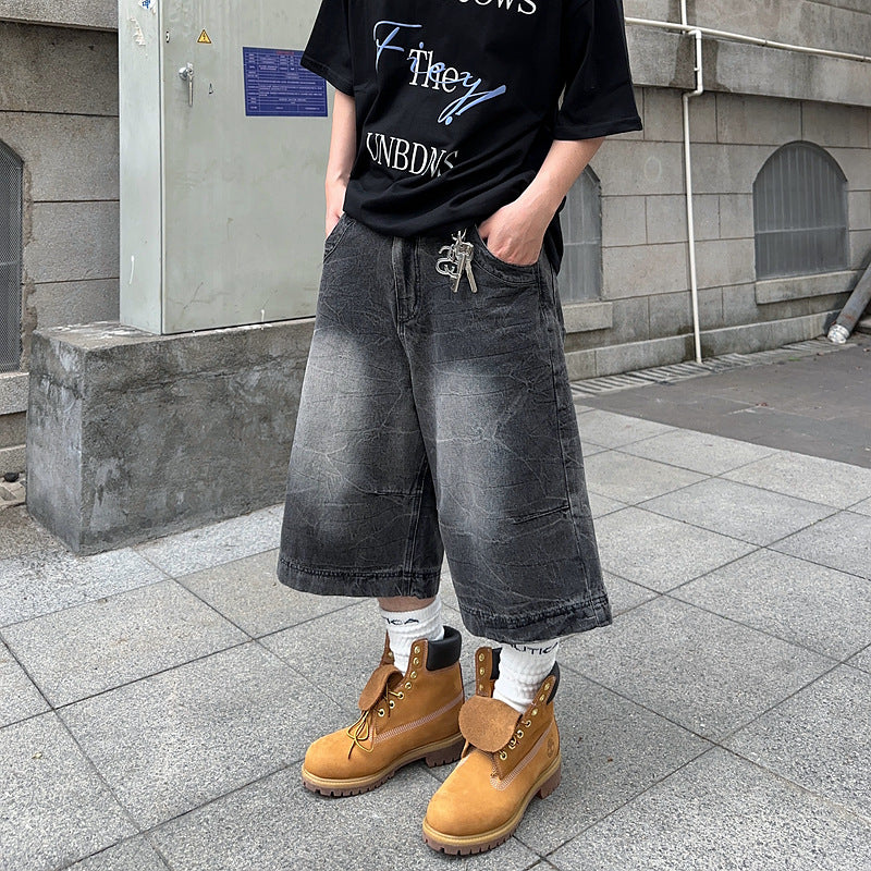 Herren Modische Baggy-Shorts Echoarchiv