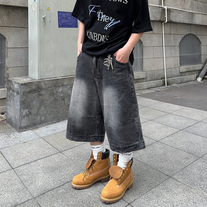 Herren Modische Baggy-Shorts Echoarchiv