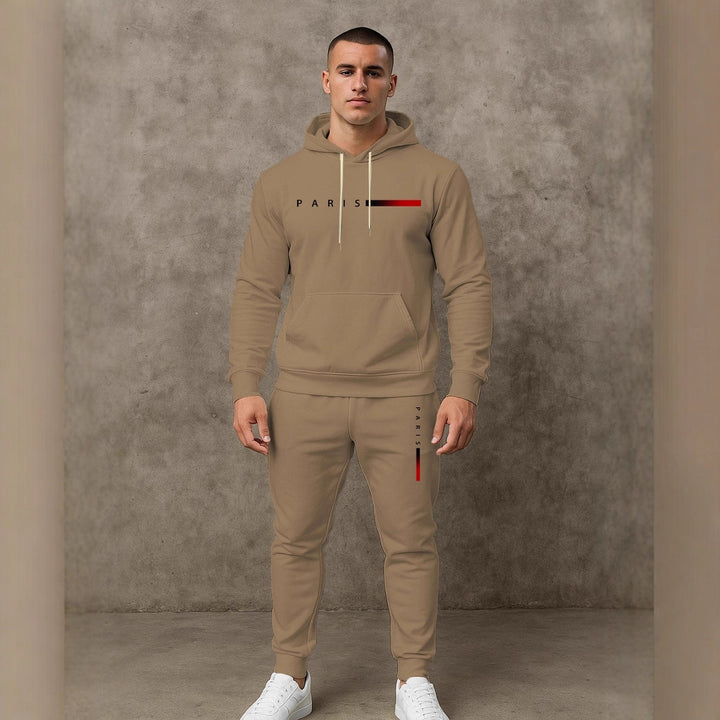 Herren sportlicher Hoodie und Jogginghose Set Echoarchiv