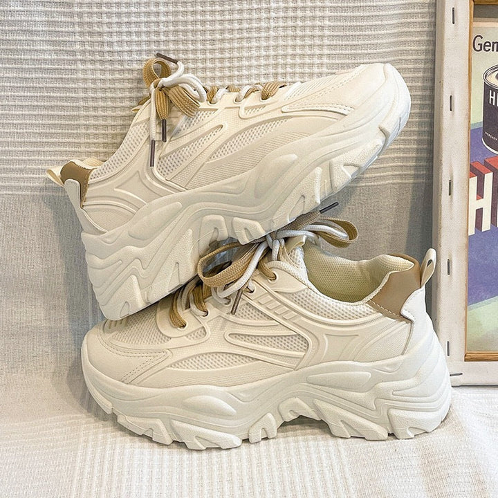 Damen Chunky Sneakers mit atmungsaktiver Mesh-Oberfläche und rutschfester Sohle Echo Archiv