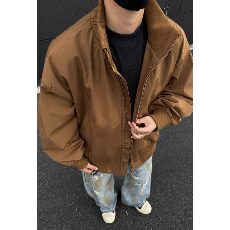 Herren Sportliche Utility Jacke Echo Archive