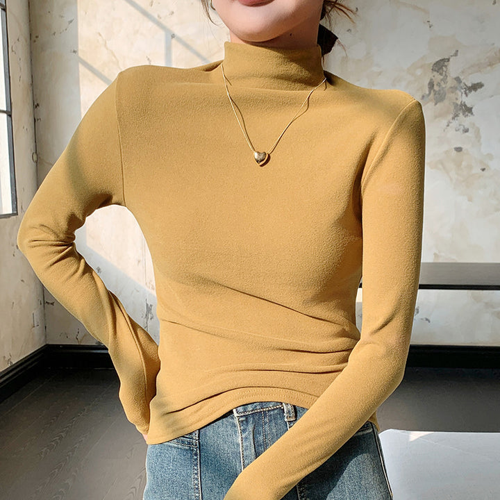 Damen Elegantes Rollkragenoberteil Echo Archiv 1787620582