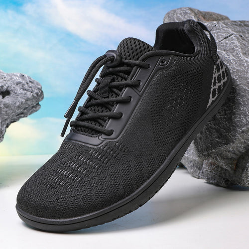 Unisex nan barfuß-inspirierter Strick-Sneaker mit elastischer Passform, Schnellzugkordel und griffiger Vollgummi-Laufsohle Echo Archiv