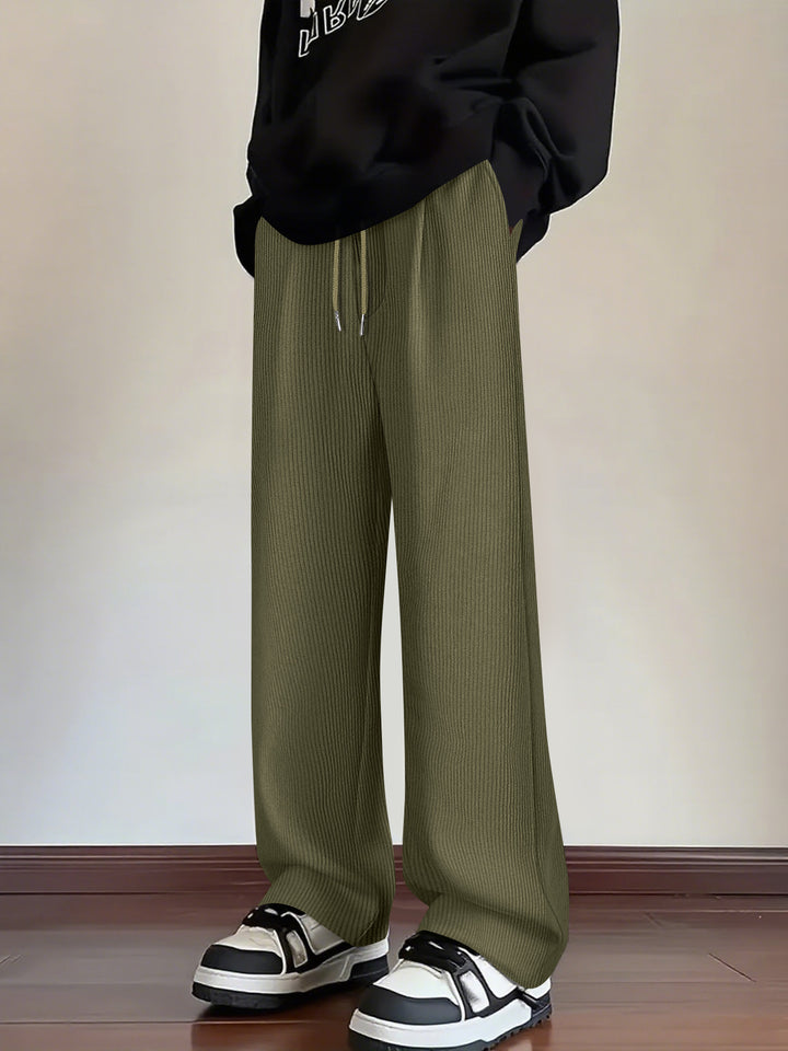 Herren elegante weiche Ripp-Hose Echoarchiv