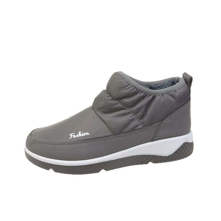 Damen Gepolsterte Slip-On Winter-Booties mit Keilsohle – Lioré